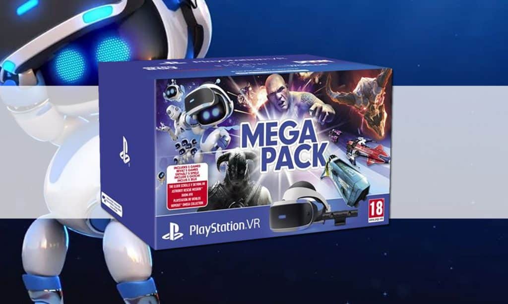 Playstation VR : un MegaPack + 5 jeux à 229 euros !