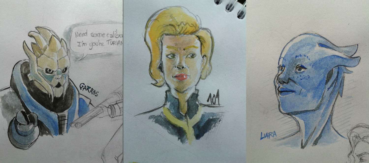 Aujourd'hui le dessin du Caribou #95 Medley