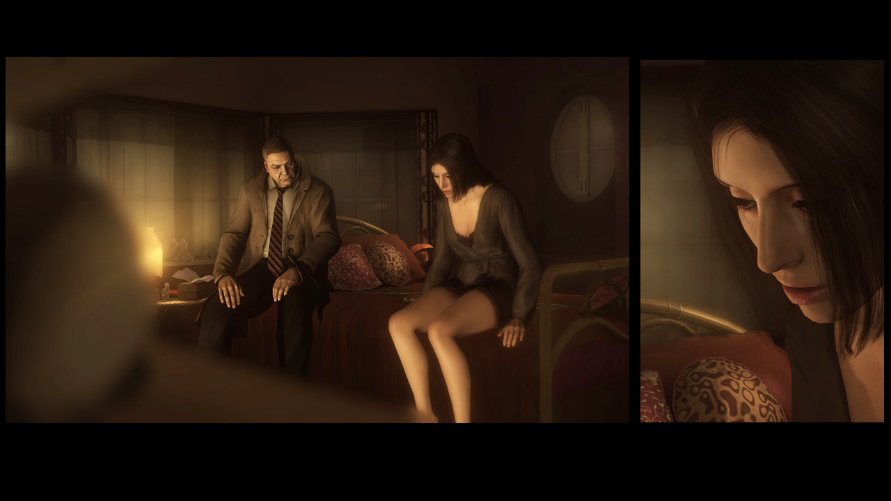 Heavy Rain, split screen