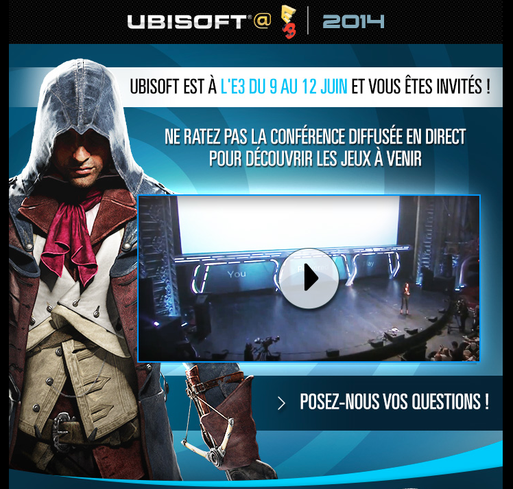 AC Unity: Un nouveau visuel d'"Arno"!