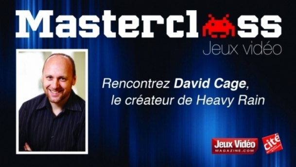Masterclass jeux vidéo avec David Cage.