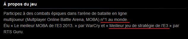 Solstice Arena - Une trad N°1 au monde