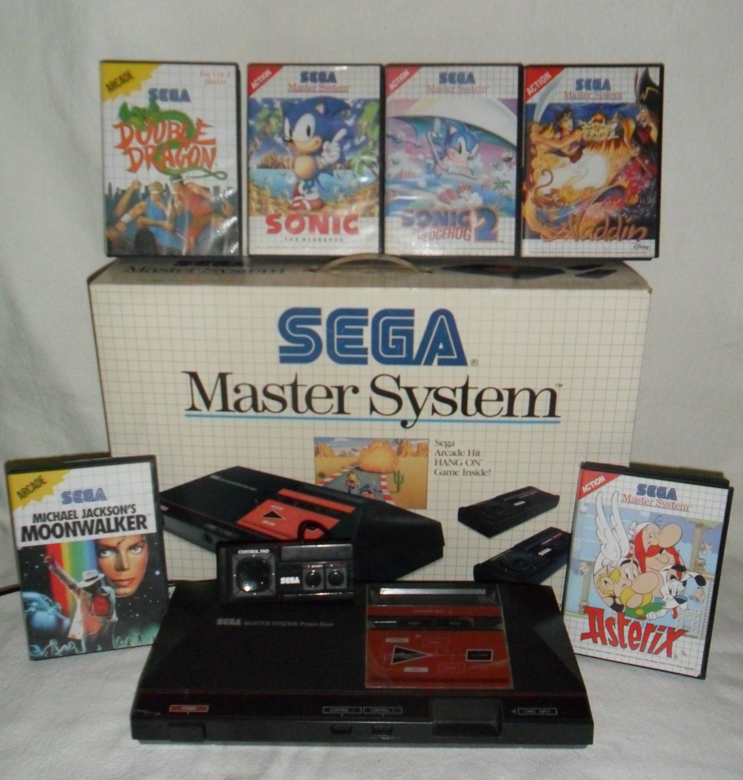Une partie de ma collection Sega Master System