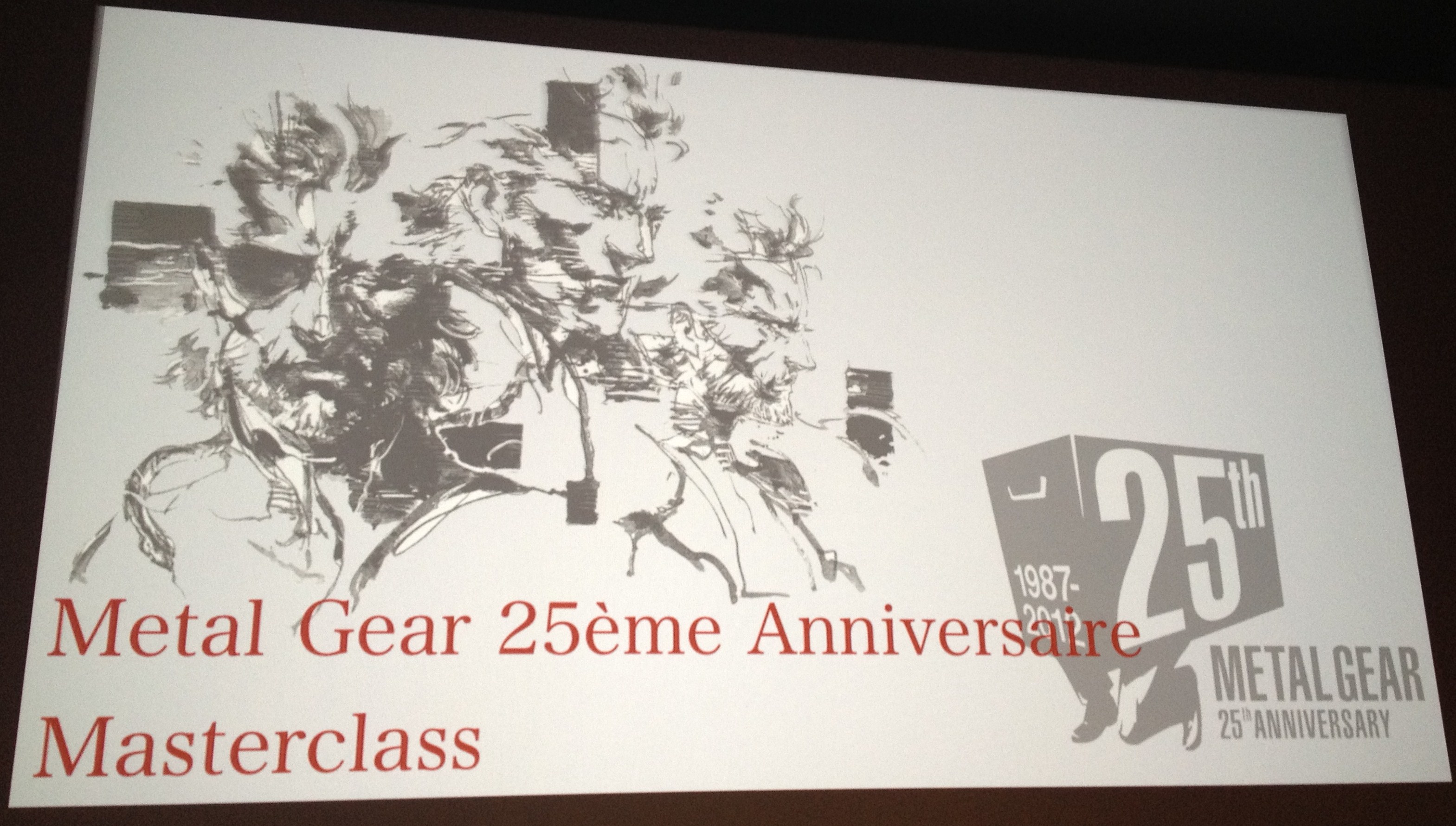 [Evenement] Hideo Kojima et Yoji Shinkawa présents à Paris pour les 25 ans de MetalGear.