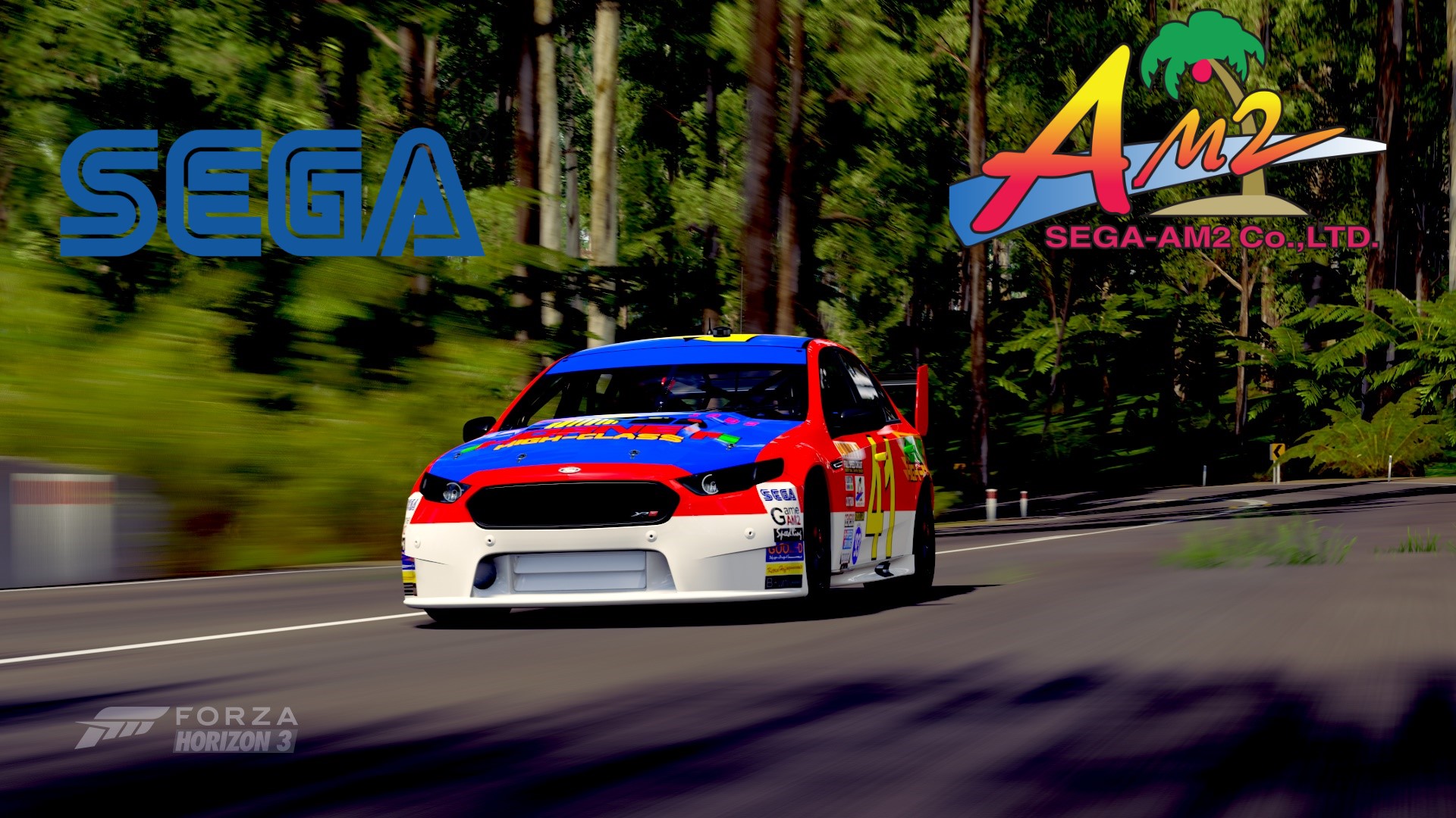 Forza Horizon 3 Sur Un Air De Daytona USA