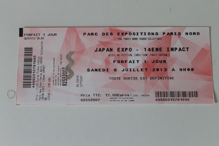 Je suis près pour la Japan Expo !