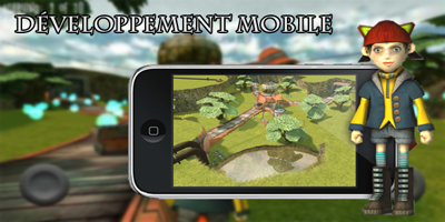Développement de jeux tablettes et mobiles Android ou iOS