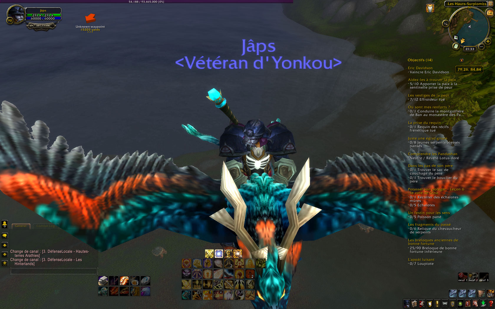 Je me suis remis à Wow !