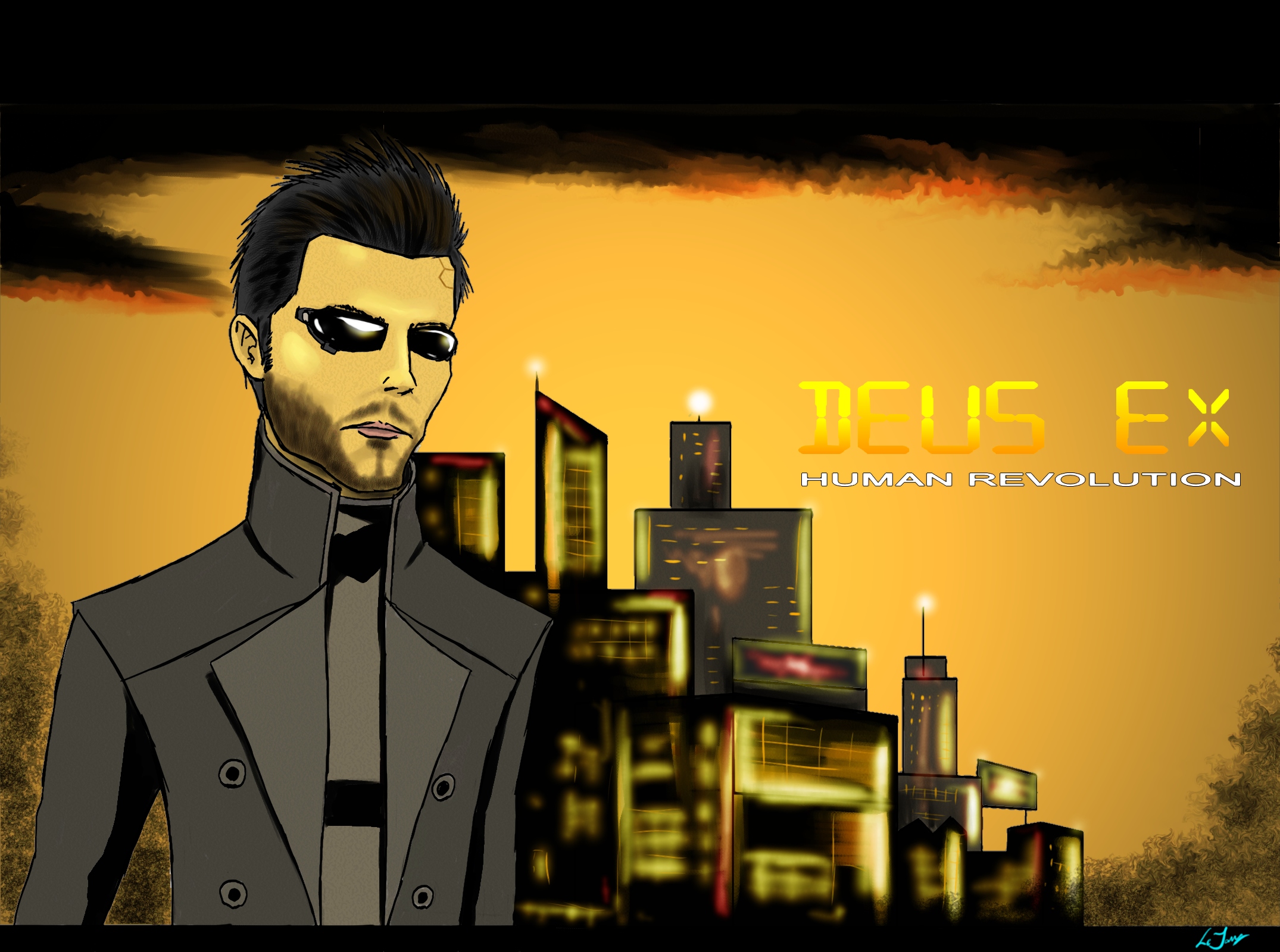 Deus Ex Human Revolution fanart
