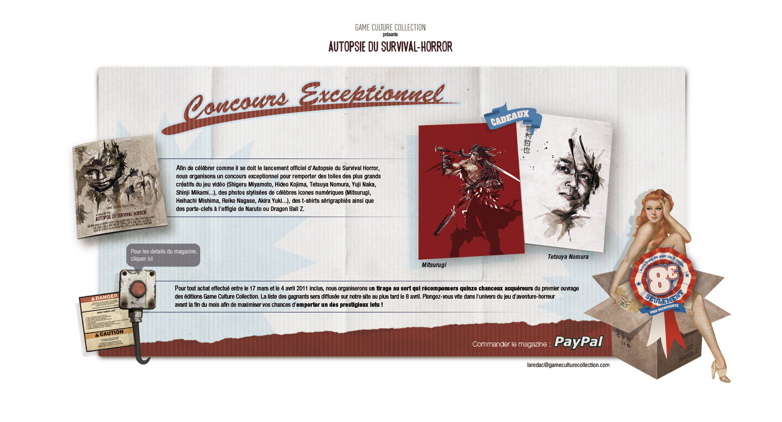 Grand Concours Autopsie du Survival Horror !!