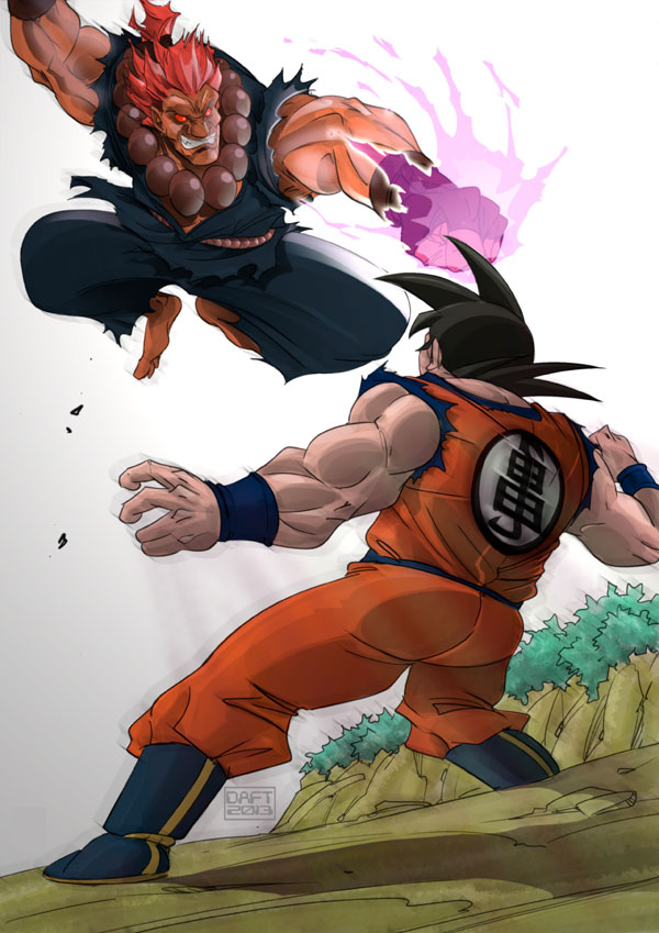 Goku VS Akuma