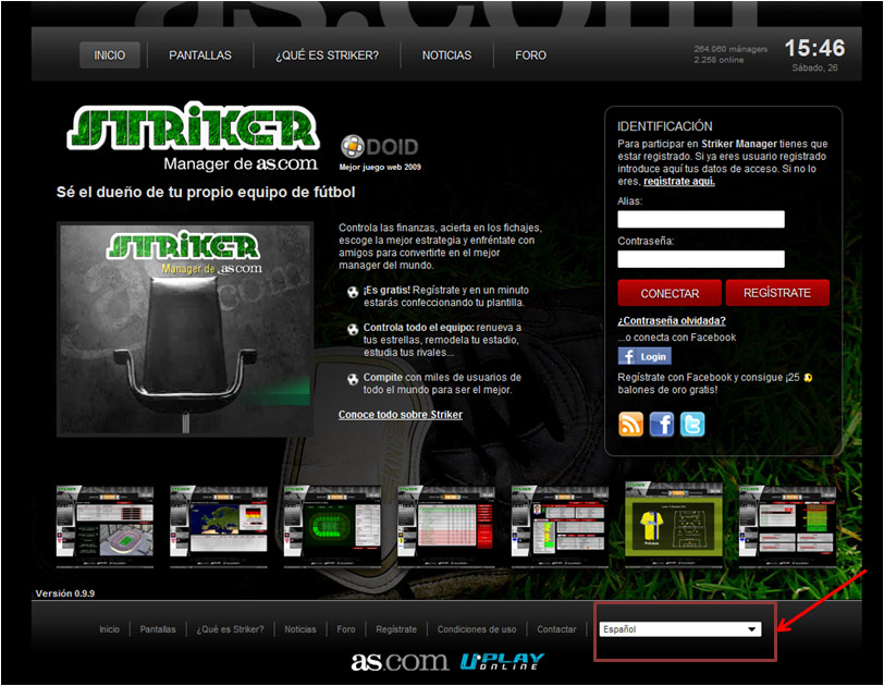 Football Manager vous ennuie? et bien passez à striker manager