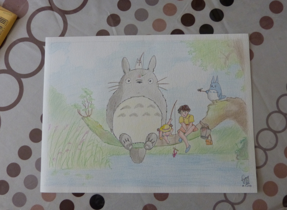 J'ai fait un dessin pour ma fille