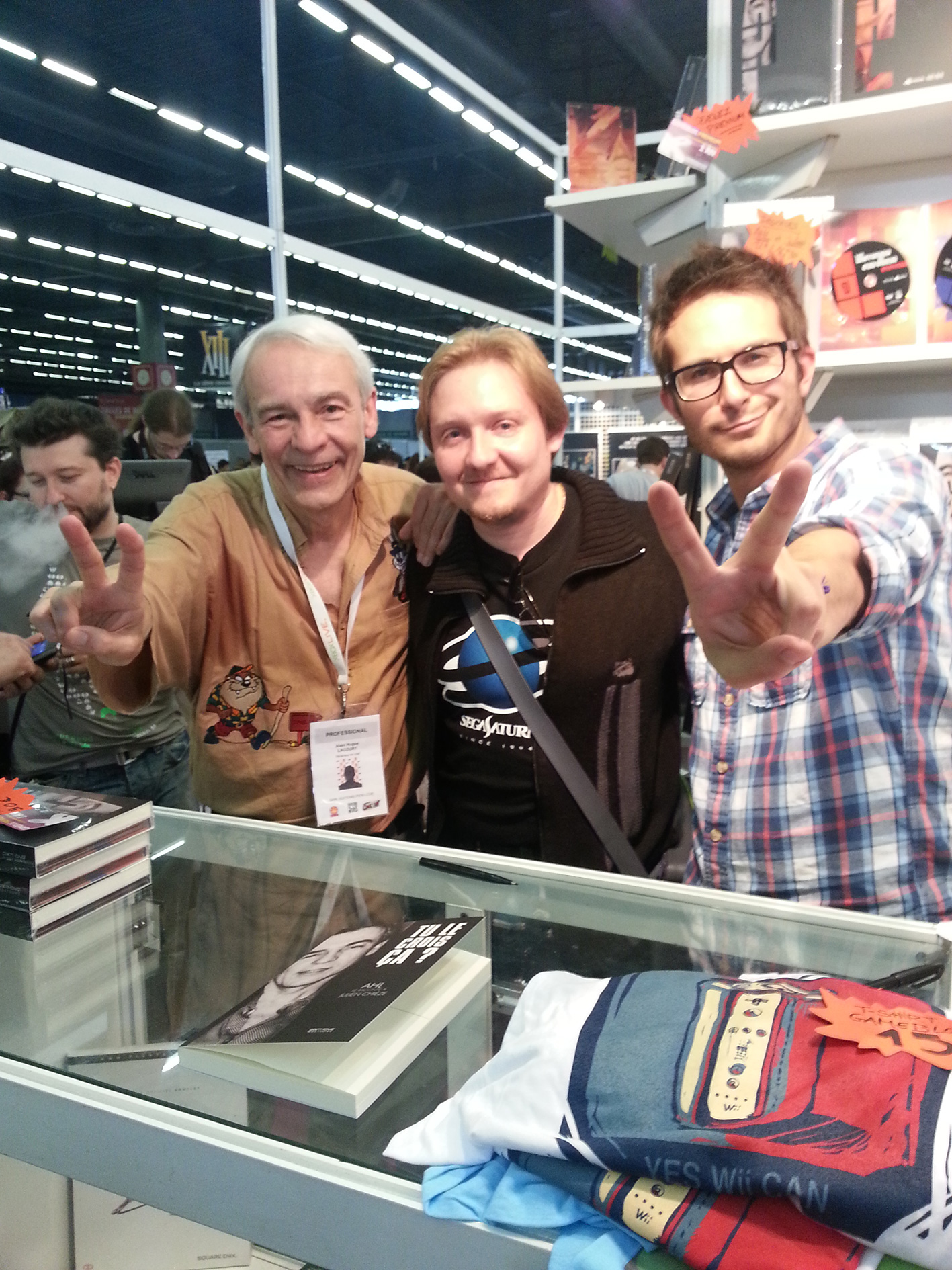 Rencontres sympathiques à la Japan Expo :)