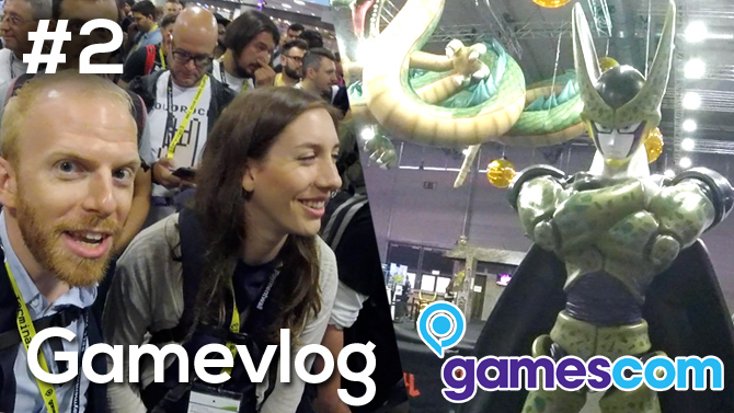 GameVlog Gamescom 2019 #02 : Premier jour de salon avec foule, bruit... et sans les mains !