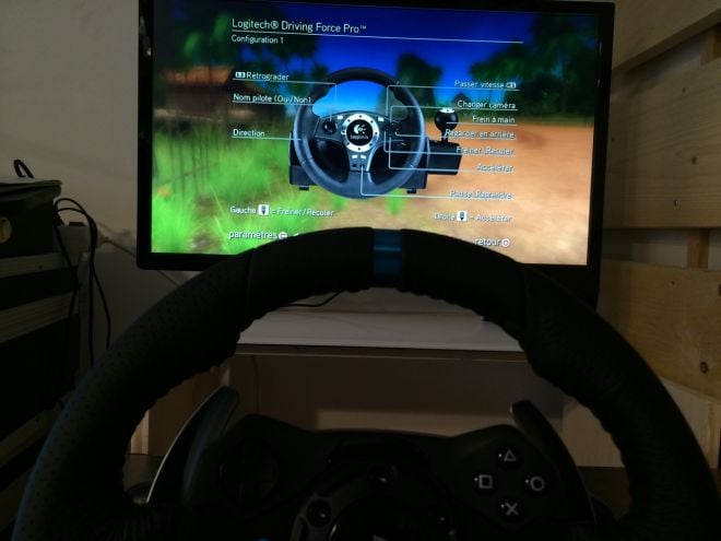 Volant de course G29 Driving Force de Logitech pour PlayStation/PC - Foncé