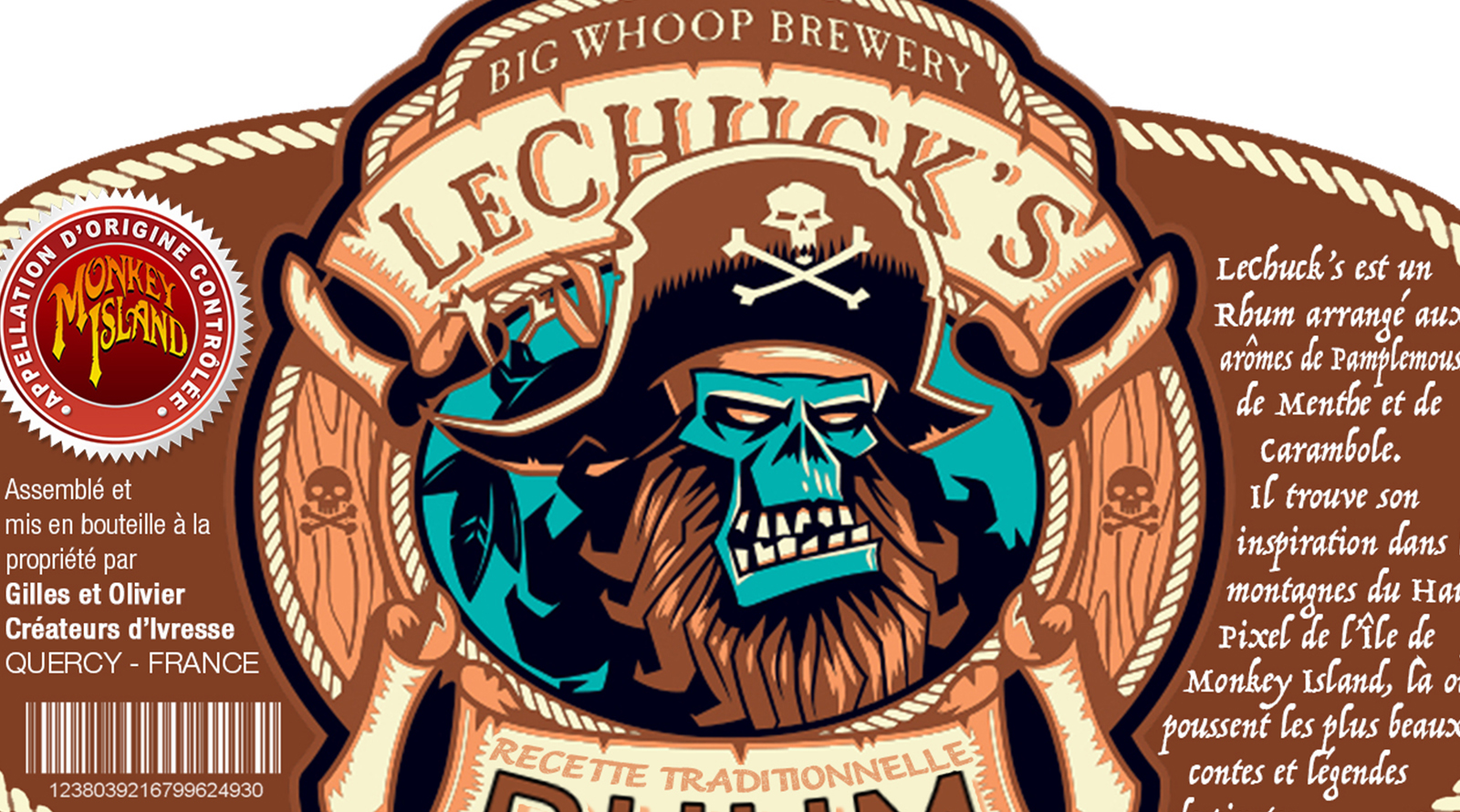 LeChuck's - Rhum arrangé façon Monkey Island