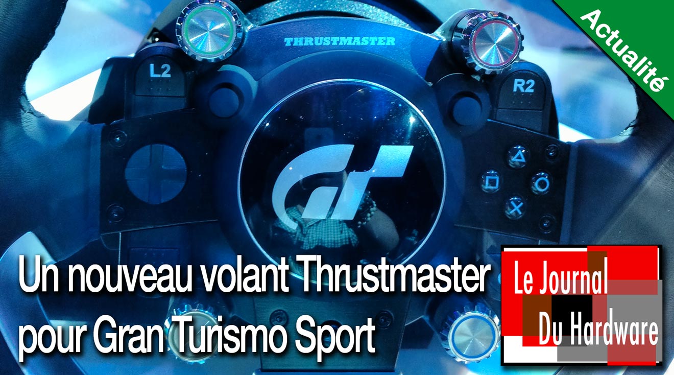 Un nouveau volant Thrustmaster pour Gran Turismo Sport