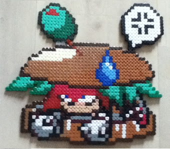 Bouloulou est un génie des perles à repasser !