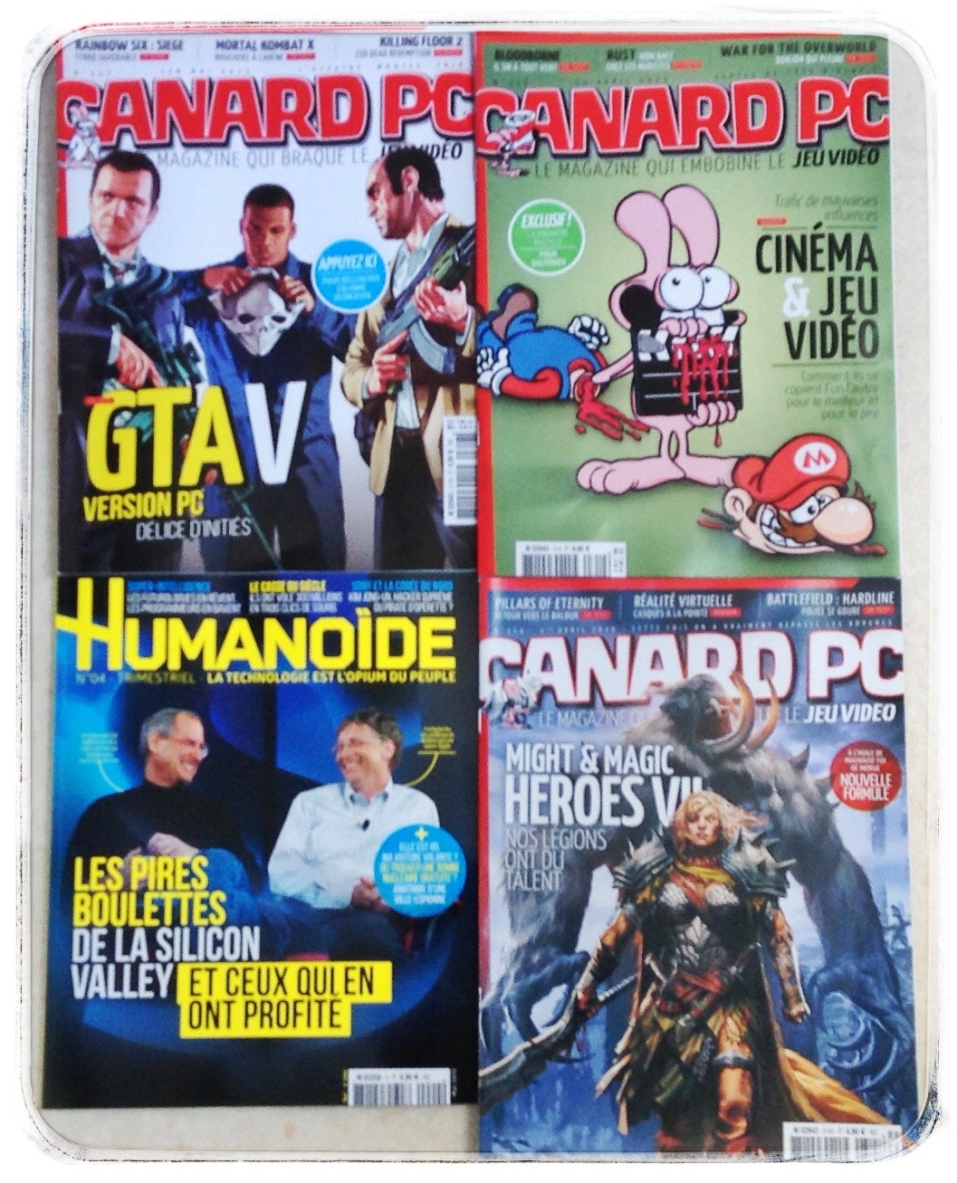 Achats et loots du mois d'avril 2015 !