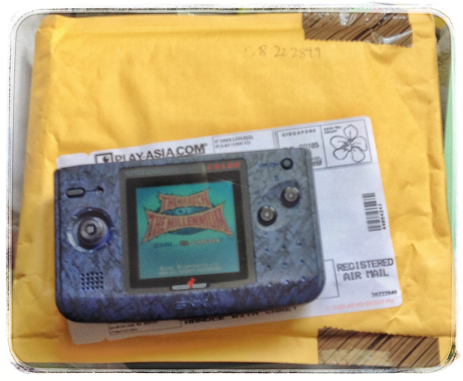 le colis du jour avec Aqua Pazza !