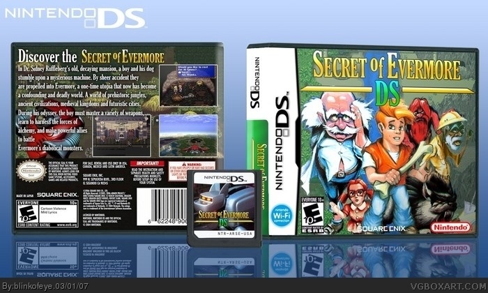Secret of evermore sur DS