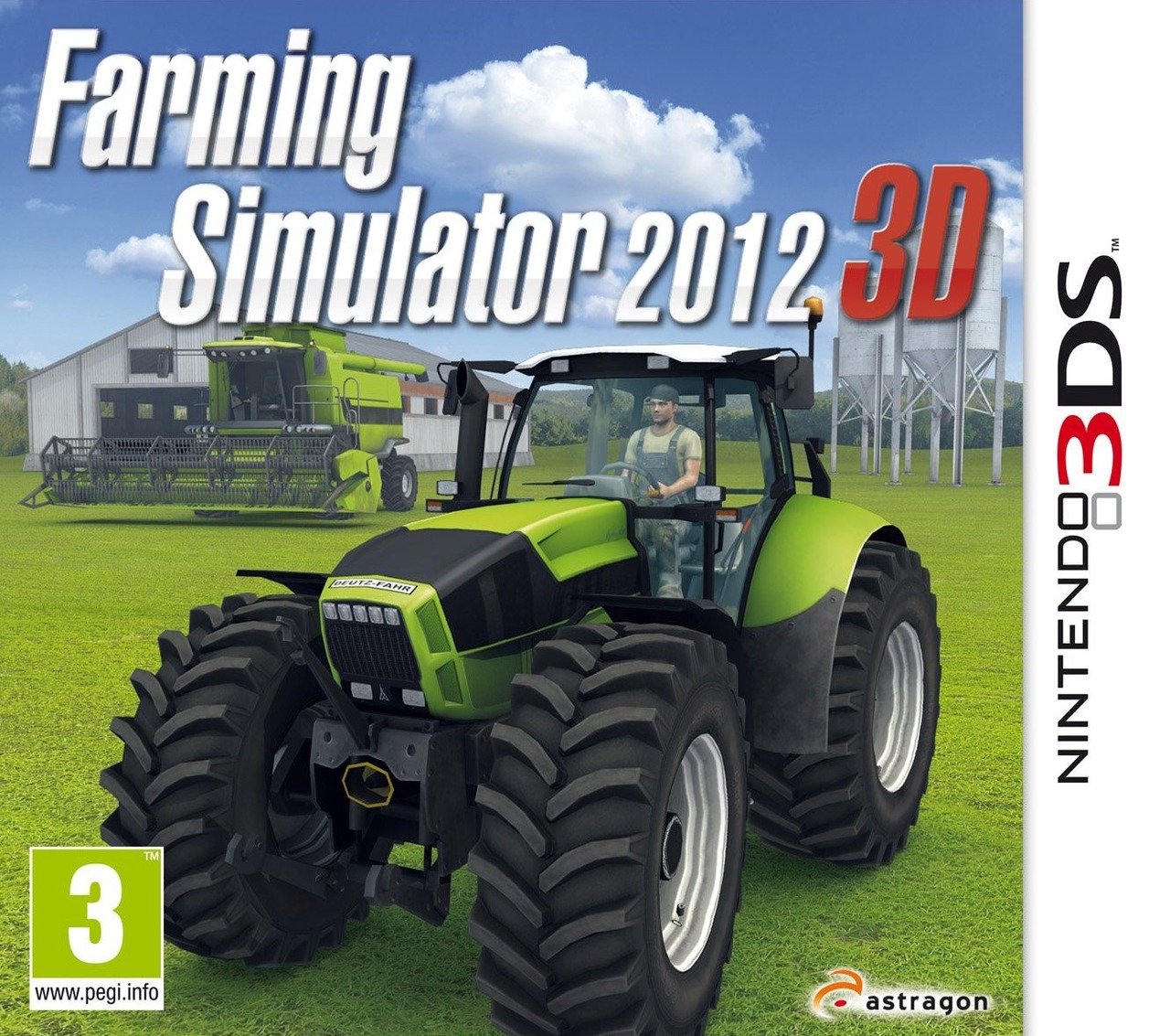 TEST : Farming Simulator 3D, sur DS.... Heu 3DS
