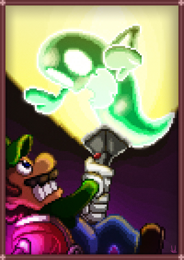 Pixel Art : Binding of Isaac, Parodius, Luigi's Mansion, Street Fighter Zero 3