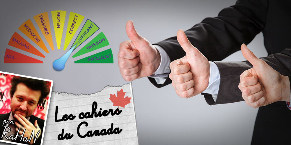 Les Cahiers du Canada : "A-t-on vraiment besoin de très bons jeux ?"