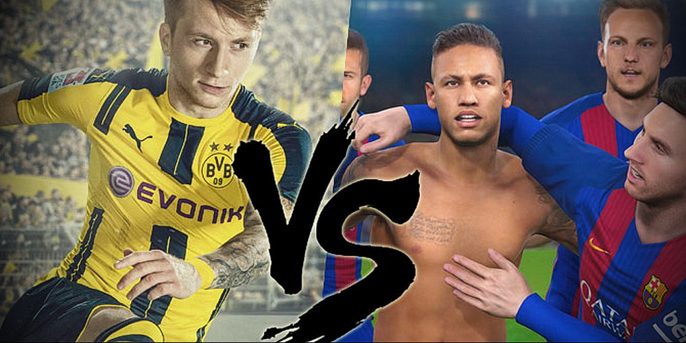FIFA 17 vs PES 2017, le match : Comparatif et verdict de la rédaction