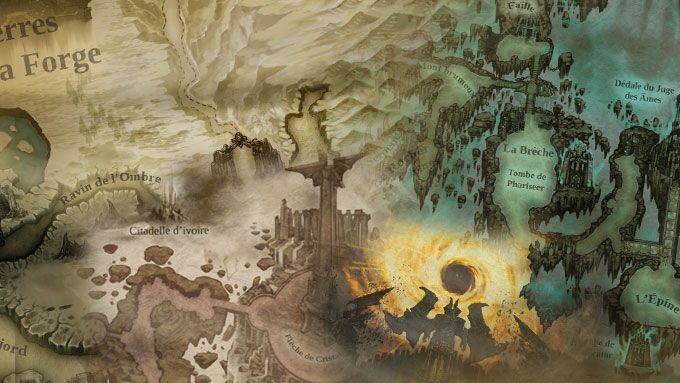 Darksiders II : Atlas des mondes, l'univers en cartes et vidéos
