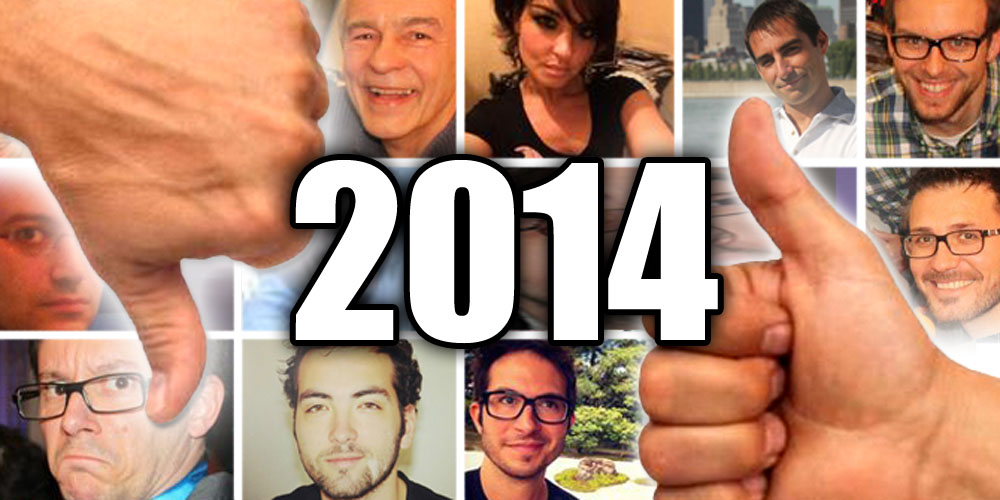 TOP et FLOP jeux vidéo 2014 de Gameblog