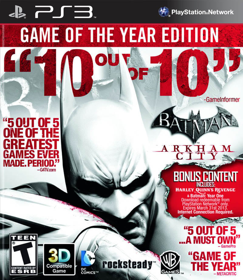 Batman : Arkham City - Game of the Year Edition