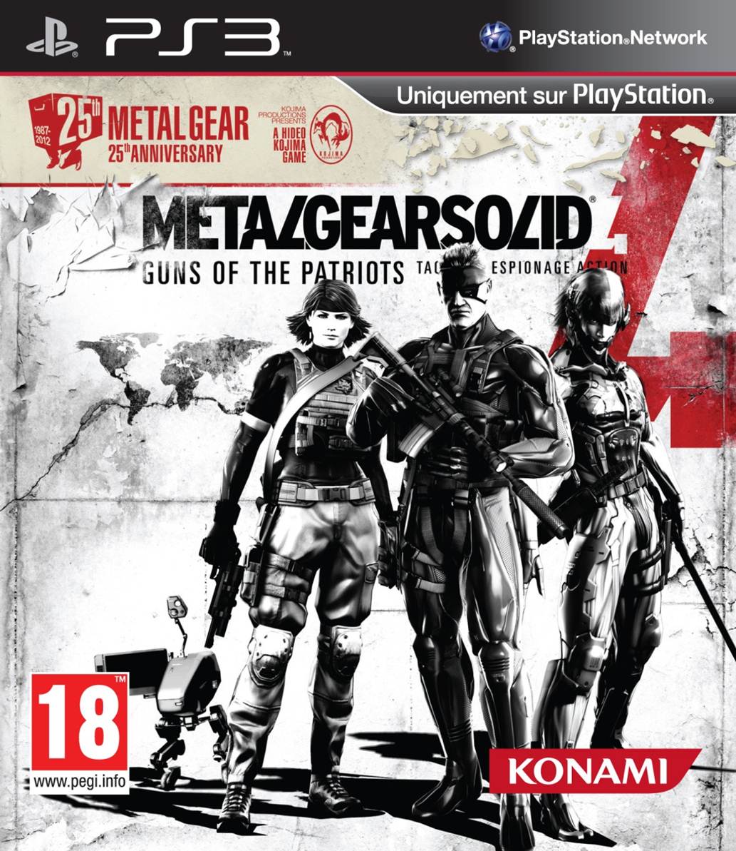 Metal Gear Solid 4 : Guns of the Patriots (25th Anniversary)