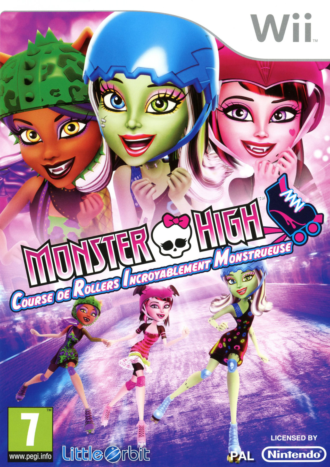 Monster High : Course de Rollers Incroyablement Monstrueuse