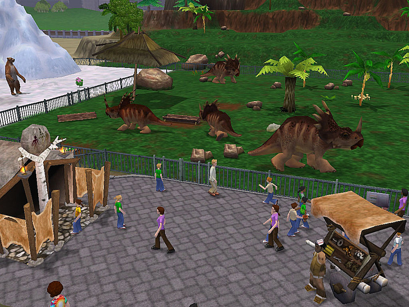 Jeu PC Zoo Tycoon 2 : Animaux Disparus - Version Française Complète - Très Bon état