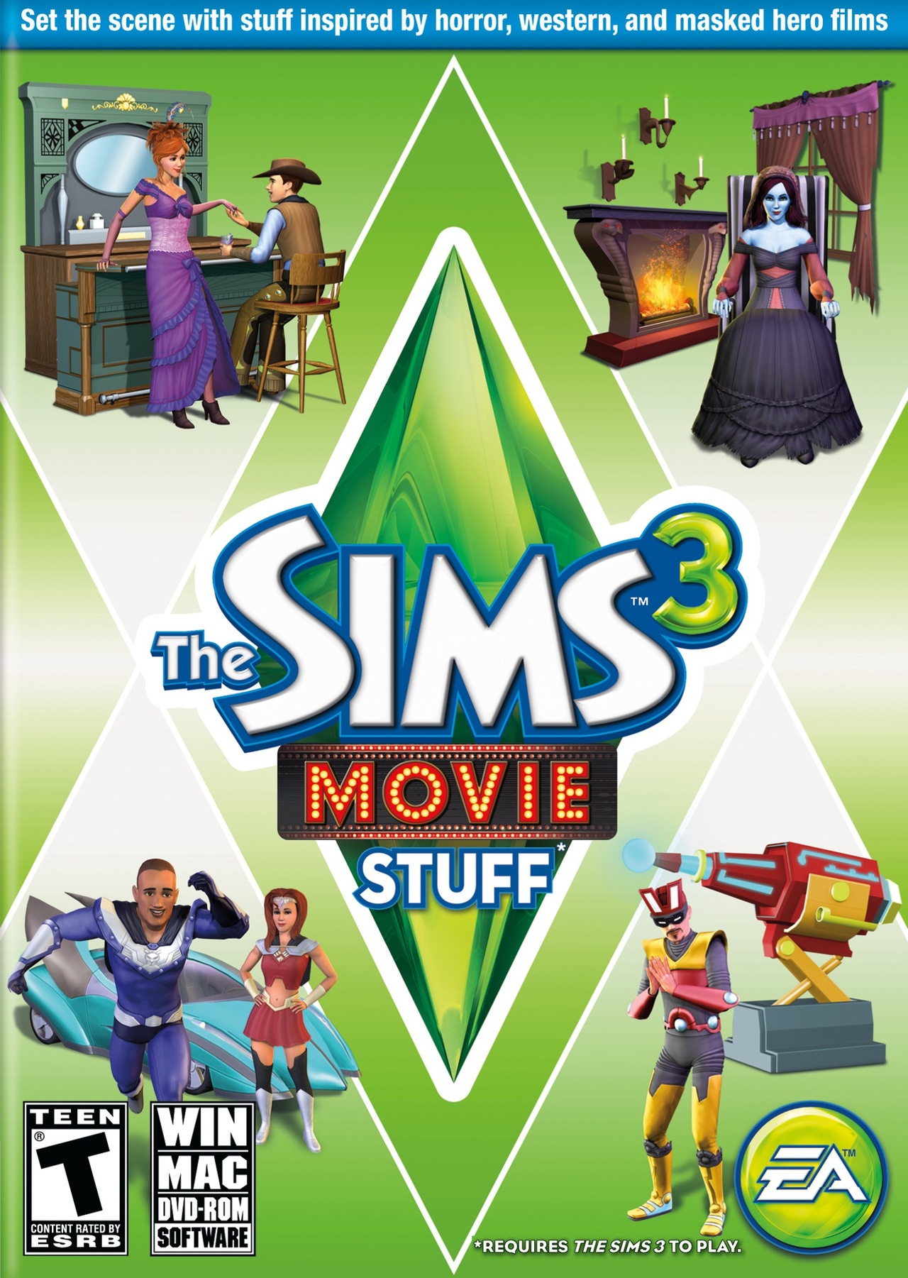 Les Sims 3 : Cinéma Kit d'Objets