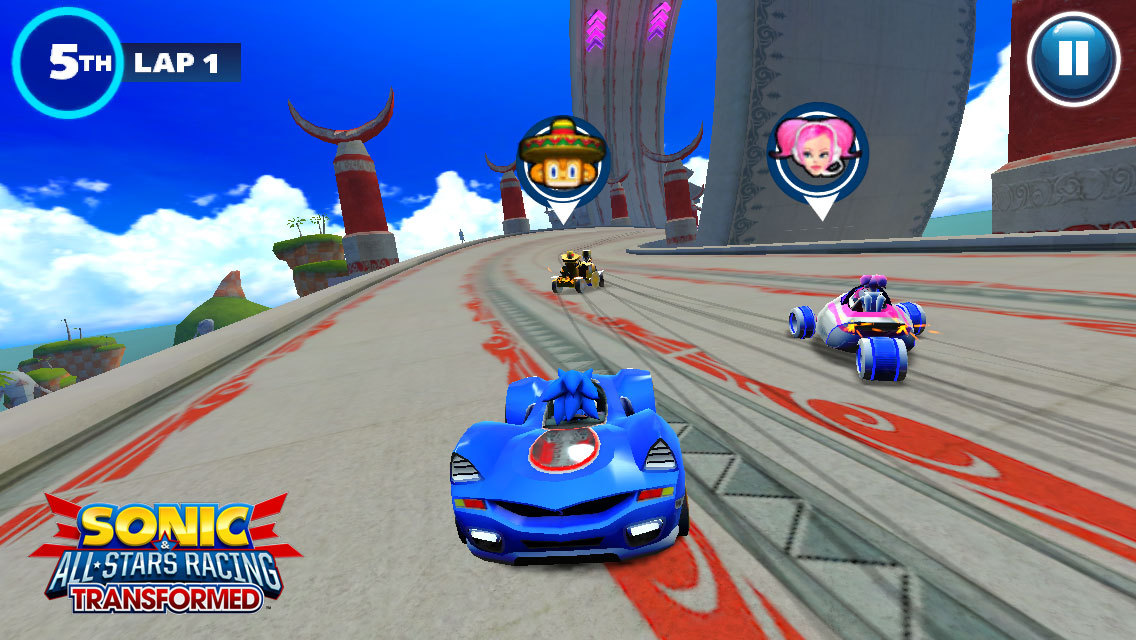 sonic all stars racing ps4