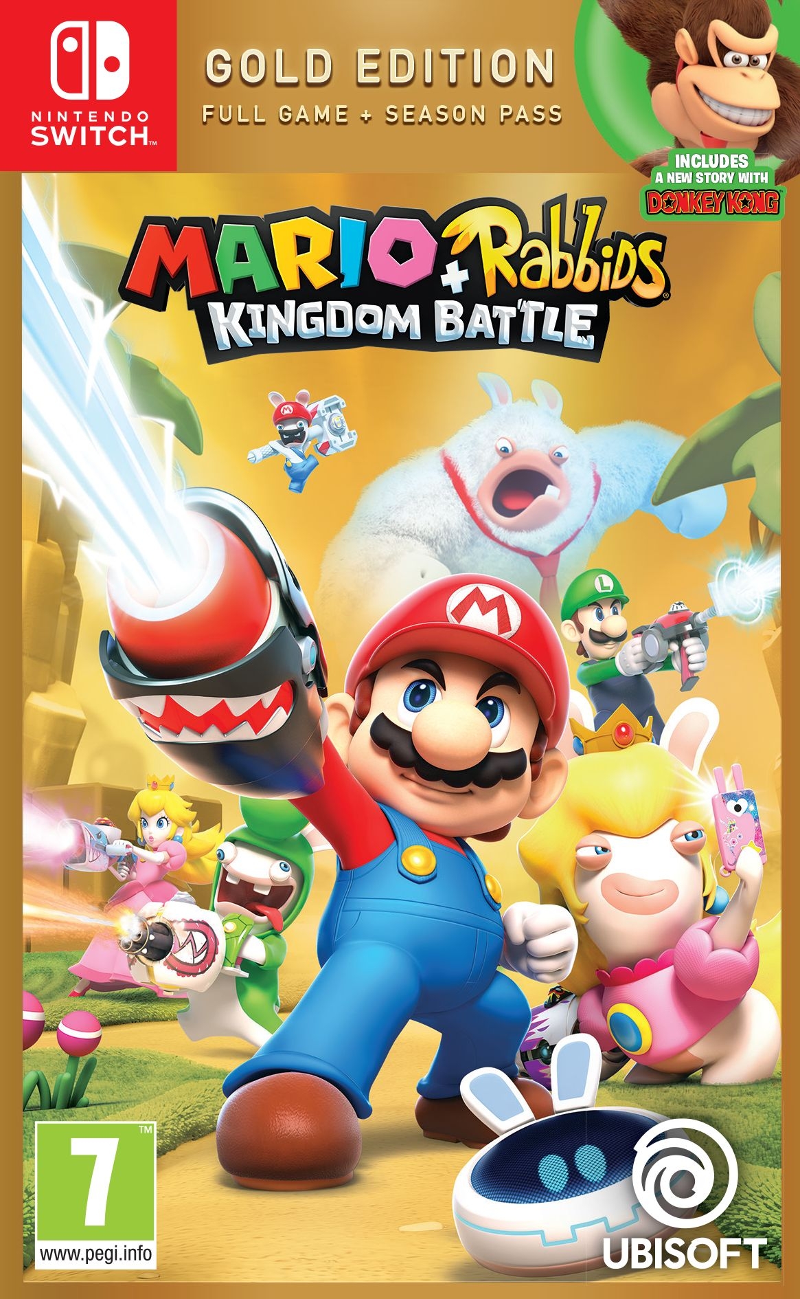 Mario + The Lapins Crétins Kingdom Battle - Donkey Kong Adventure