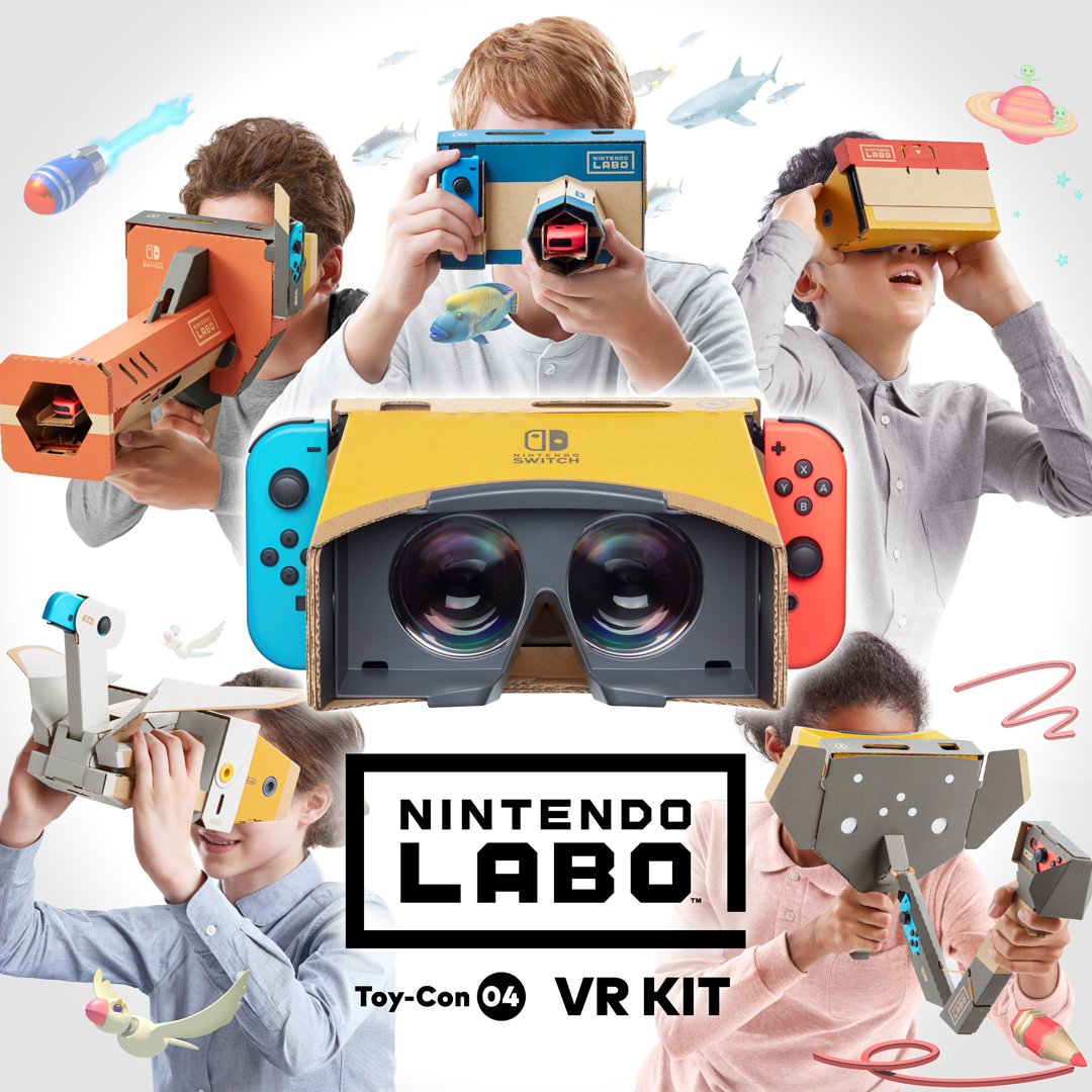 Nintendo Labo - ToyCon 04 : VR Kit