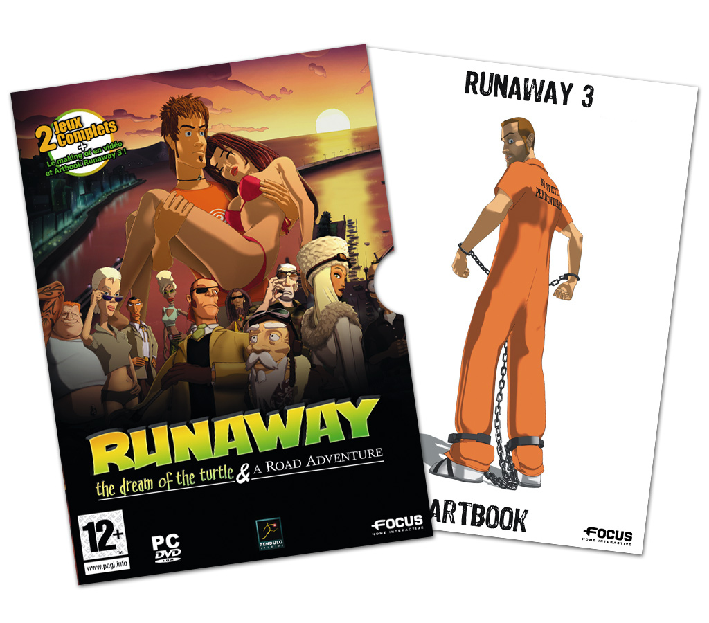 Runaway A Road Adventure - Jeu PC Français Neuf Sous Blister - Aventure Et Action PEGI 12