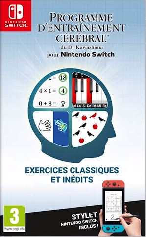 Programme d'entraînement cérébral du Dr Kawashima pour Nintendo Switch