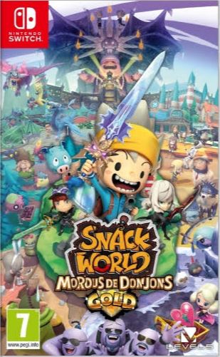 Snack World : Mordus de Donjons Gold