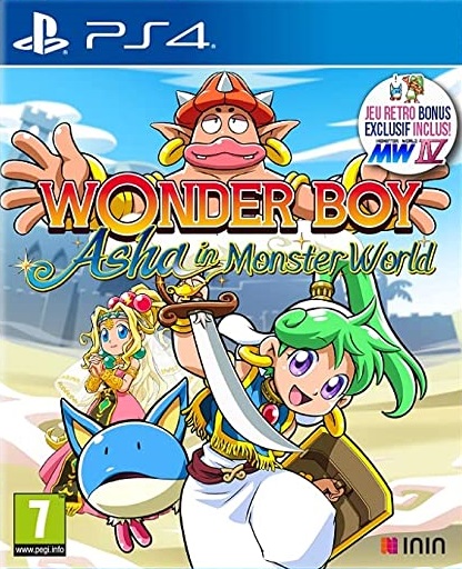 Wonder Boy Asha in Monster World