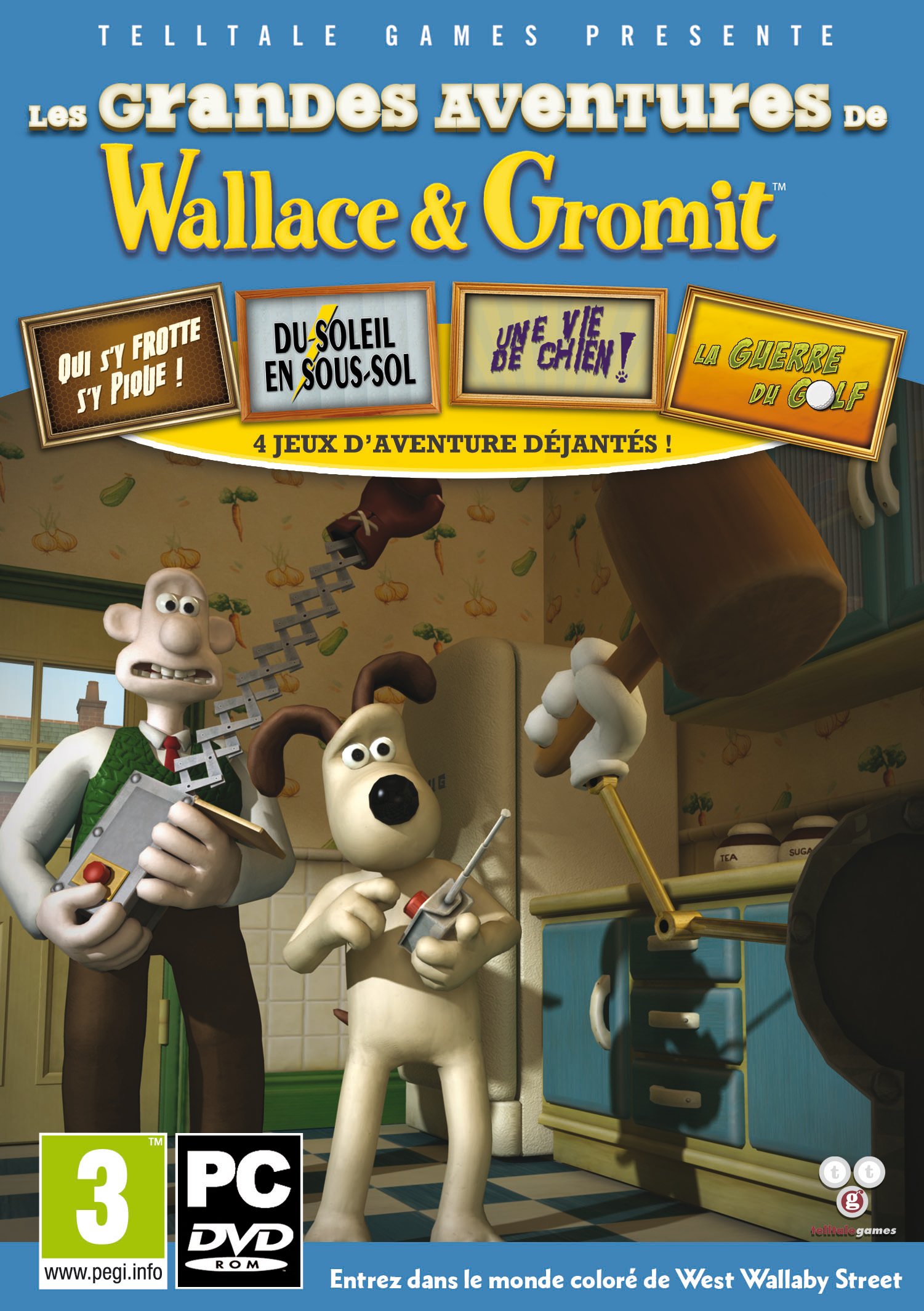 Les grandes aventures de Wallace & Gromit