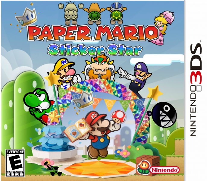 Paper Mario Sticker Star montre ses puzzles en vidéo