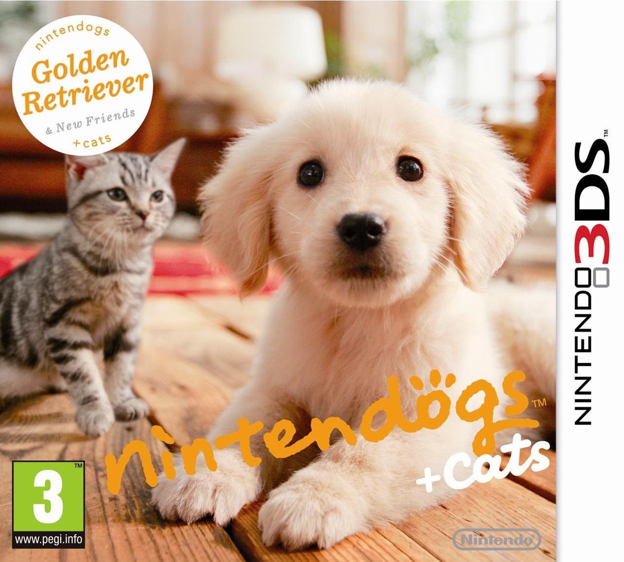 nintendogs + cats Golden Retriever & ses nouveaux amis