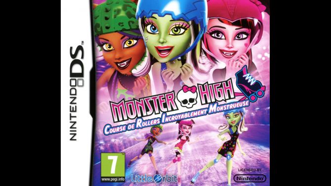 Images Monster High : Course de Rollers Incroyablement Monstrueuse