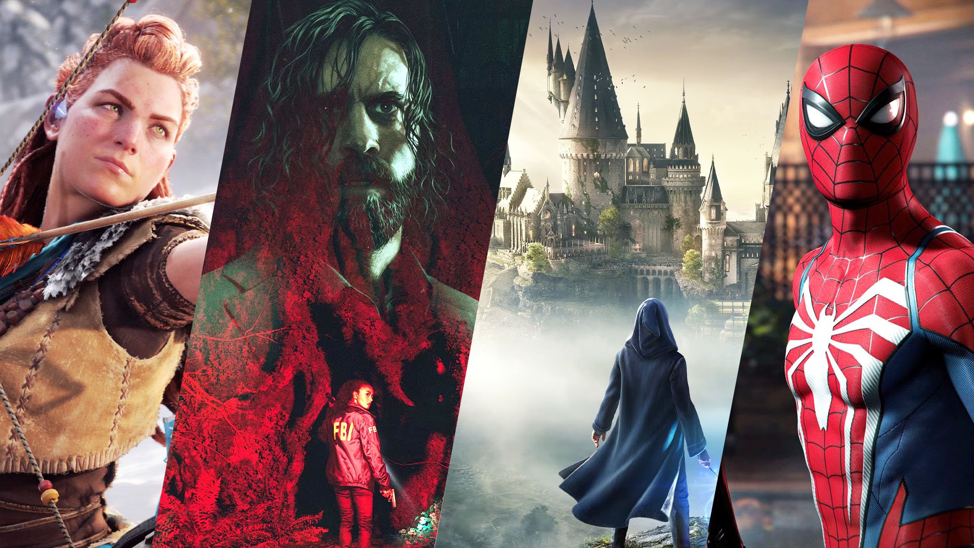 Horizon Forbidden West, Alan Wake 2, Hogwarts Legacy et Marvel's Spider-Man 2 seront optimisés pour la PS5 Pro.