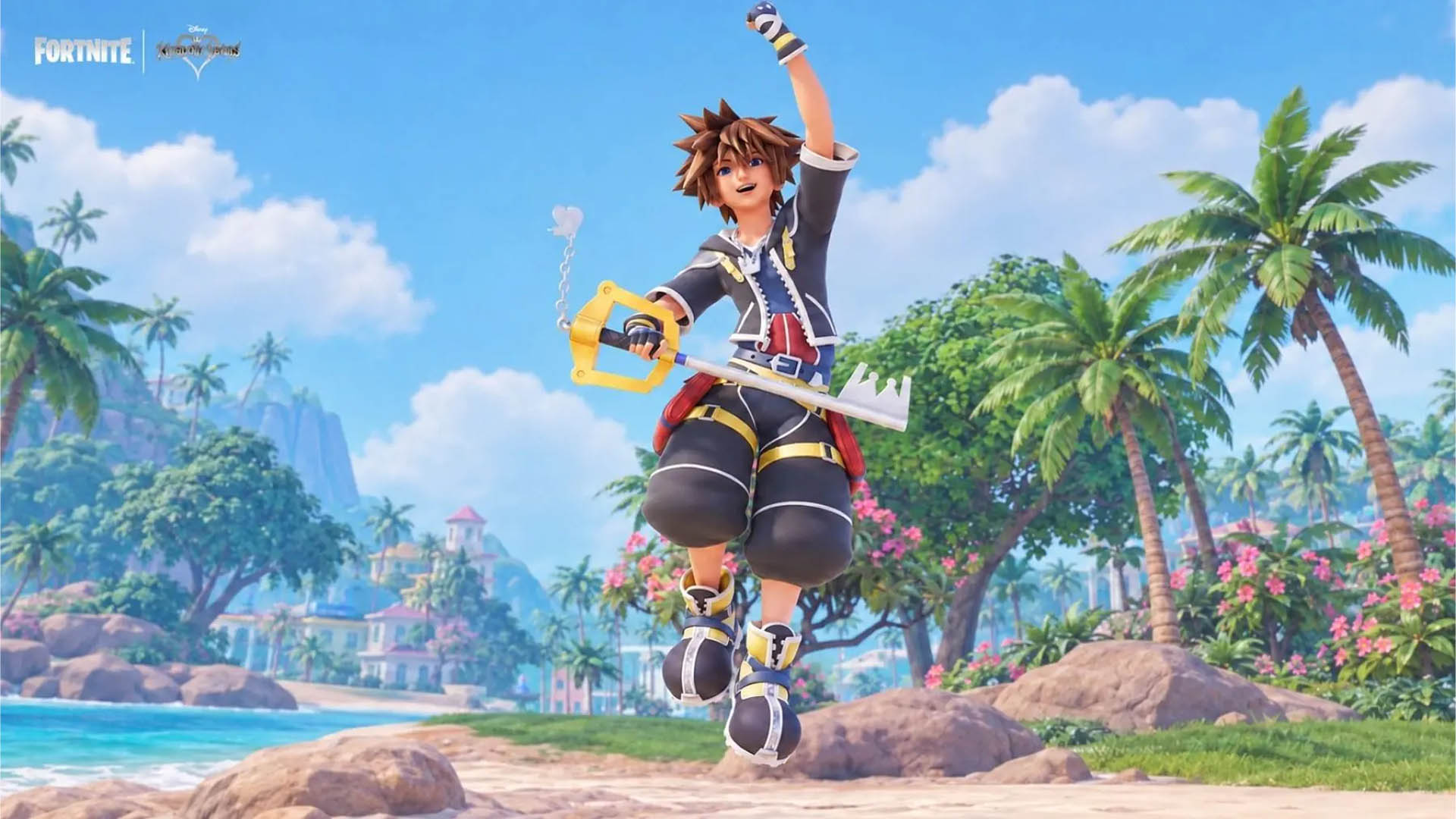 Kingdom Hearts est enfin dispo dans Fortnite avec des nouveautés qui envoient du lourd